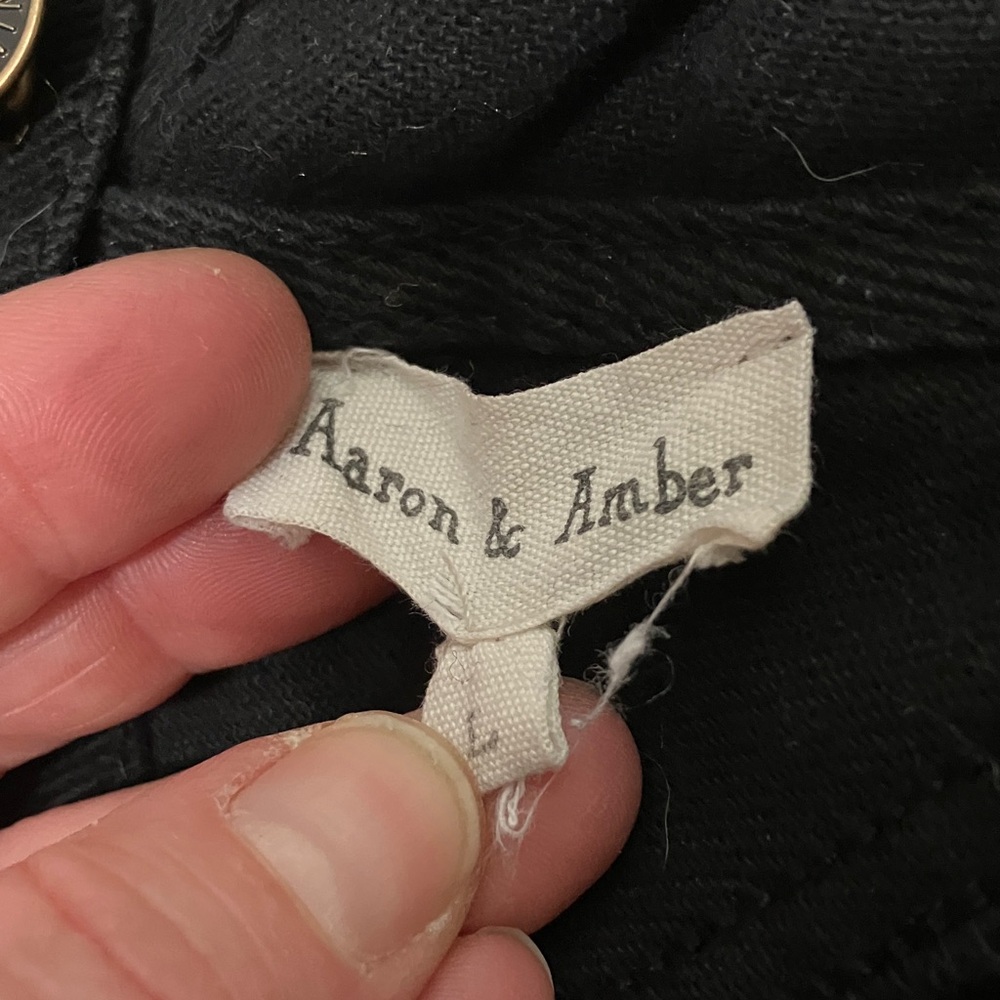 Black Women's Jeans Overalls - Picture 2 of 6